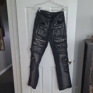 Aime Leon Dore Black Relaxed Fit Jeans